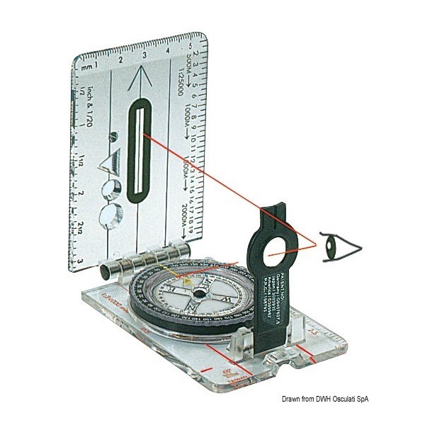 Brújula de orientación CD703L - N°1 - comptoirnautique.com