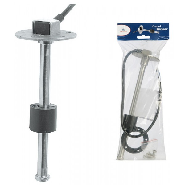 Capteur niveau vertical inox 316 240/33 ohm 100 cm  - N°1 - comptoirnautique.com