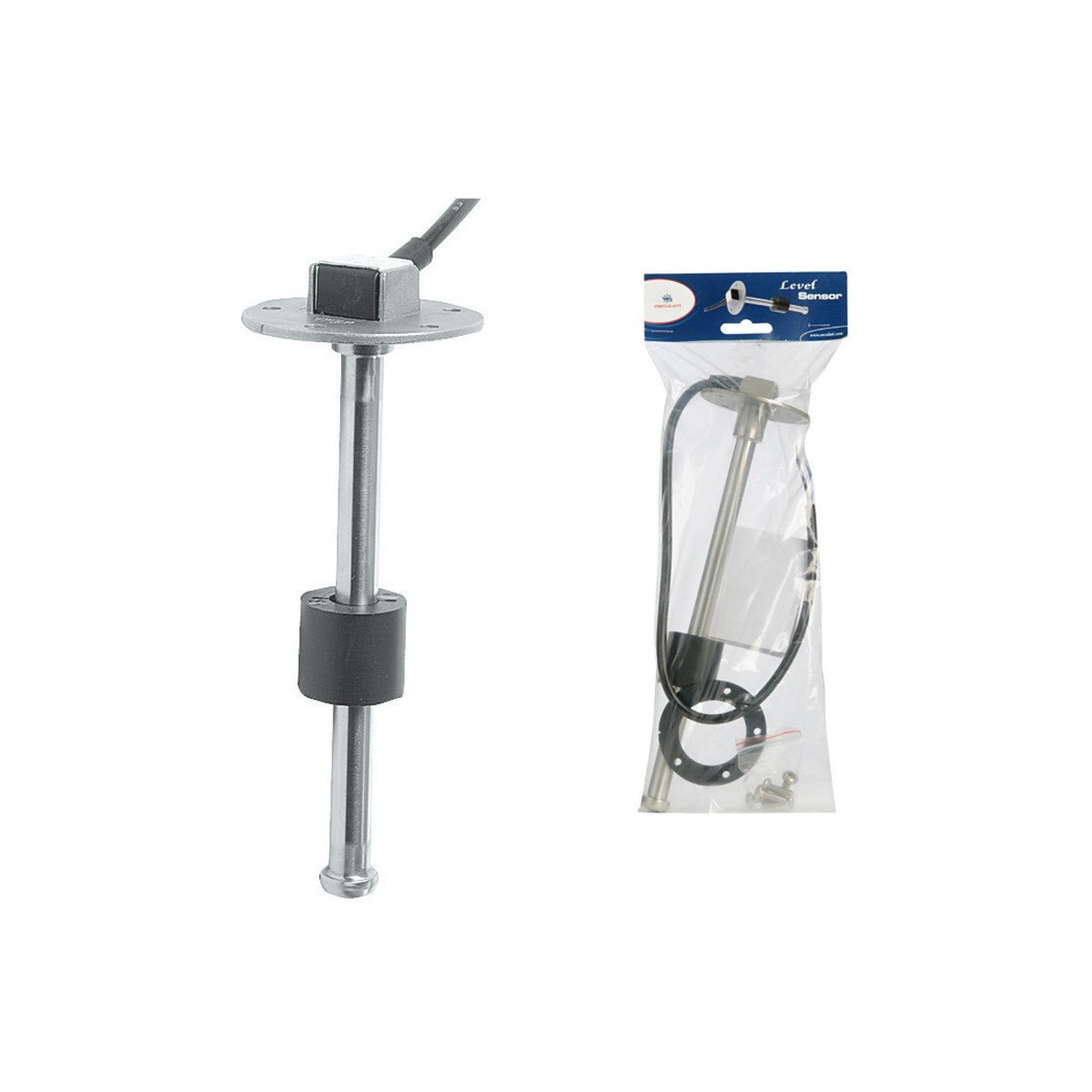 Osculati Vertical level sensor stainless steel 316 240/33 ohm 53 cm OSC ...