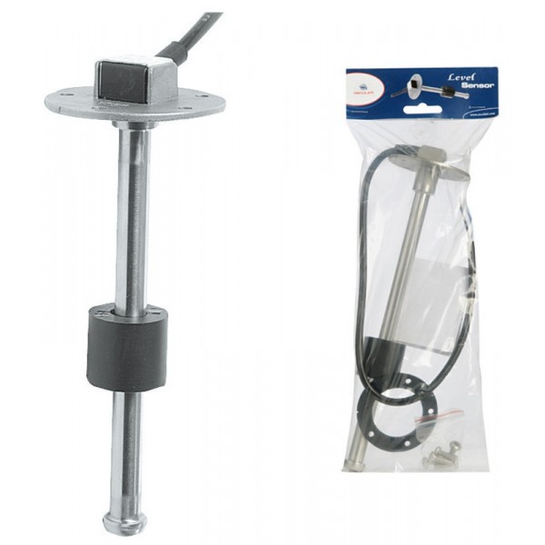 Sensore di livello verticale in acciaio inox 316 10/180 ohm 15 cm - N°1 - comptoirnautique.com