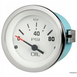 Pressão do óleo 0-80 psi