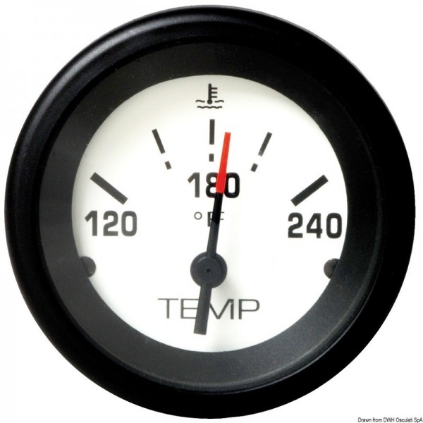 Indicador da temperatura do óleo/água - N°1 - comptoirnautique.com