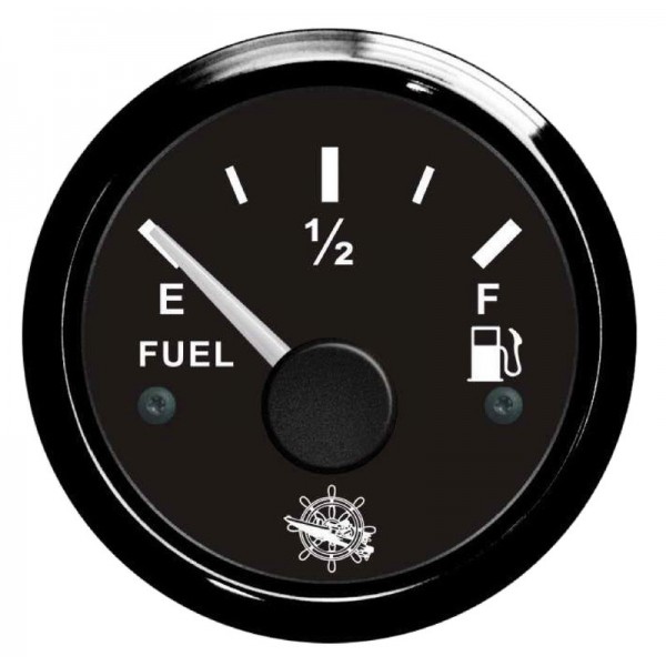 Fuel gauge 10/190 ohm black/black - N°1 - comptoirnautique.com