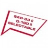 Misuratore d'acqua 240-33/0-190 ohm retro-luce rossa  - N°2 - comptoirnautique.com