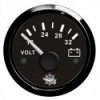 Voltmetro 18/32 V nero/nero - N°1 - comptoirnautique.com