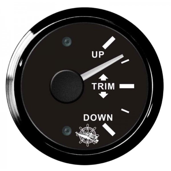 Indicateur trim 0/190 ohm noir/noir  - N°1 - comptoirnautique.com 