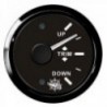 0/190 ohm indicatore di assetto nero/nero