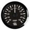 Ammeter with shunt 50 A black/black