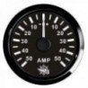 Amperometro con shunt 50 A nero/nero