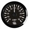 Ampèremètre avec shunt 50 A noir/noir  - N°1 - comptoirnautique.com 