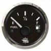 Fuel gauge 240/33 ohm black/polished - N°1 - comptoirnautique.com