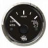 Indicatore di scarico 10/180 ohm nero/lucido