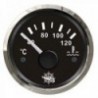 Water level gauge 40/120° black/polished