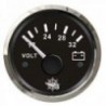 Voltmeter 18/32 V black/polished