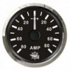 Amperometro con shunt 80 A nero/lucido - N°1 - comptoirnautique.com