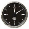 Orologio al quarzo nero/lucido