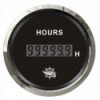 Digital hour meter, black/polished - N°1 - comptoirnautique.com