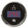 Digital voltmeter 8/32 V black/polished