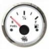 Indicatore carburante 10-180 ohm bianco/lucido 