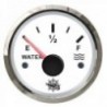 Water gauge 240/33 ohm white/polished