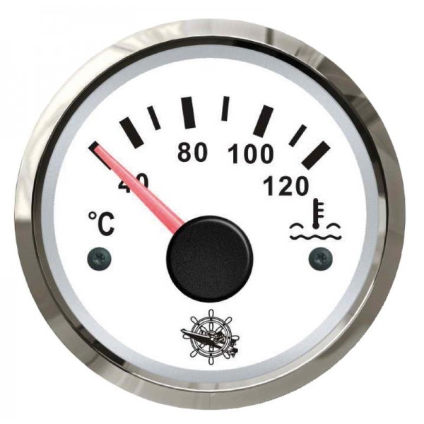 Indicatore di livello dell'acqua 40/120° bianco/lucido - N°1 - comptoirnautique.com