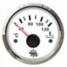 Indicatore di livello dell'acqua 40/120° bianco/lucido