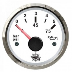 Oil pressure indicator 0/5...