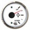 Indicatore di assetto 0/190 ohm bianco/lucido