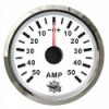 Amperemeter mit Shunt 50 A weiß/poliert - N°1 - comptoirnautique.com