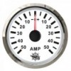 Ampèremètre avec shunt 50 A blanc/polie  - N°1 - comptoirnautique.com 