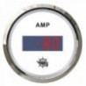 Ampèremètre numérique blanc/polie 