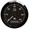 Conteggio-giri 0-6000 giri/min. nero/nero  - N°1 - comptoirnautique.com