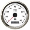 Conteggio-giri 0-8000 giri/min. bianco/lucido  - N°1 - comptoirnautique.com