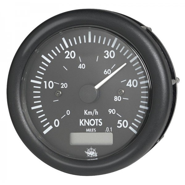 Guardian Speedometer 0-50 knots count. miles 12V - N°1 - comptoirnautique.com