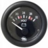Voltímetro Guardian negro 20-32 V
