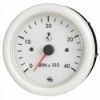 Compte-tours Guardian diesel blanc 12 V  - N°1 - comptoirnautique.com