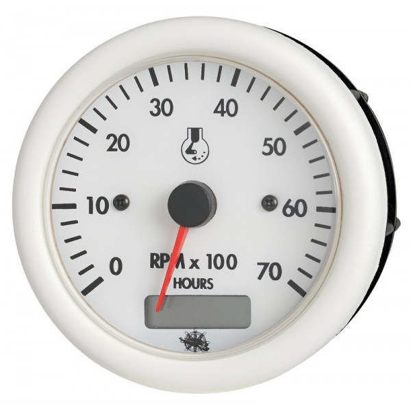 Guardian 2/4 tiempos blanco 12" cuentarrevoluciones - N°1 - comptoirnautique.com