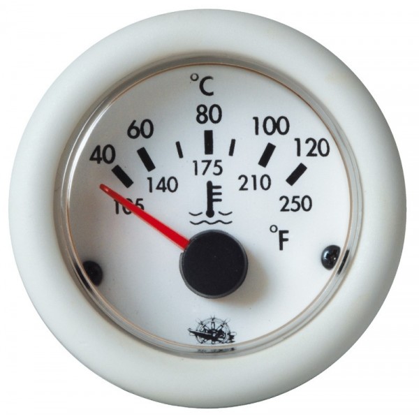 Indicat. température Guardian H20 40-120° blanc24V  - N°1 - comptoirnautique.com 