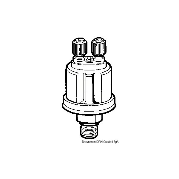 Öldrucksensor VDO 5 bar M10x1 isolierte Pole - N°1 - comptoirnautique.com 