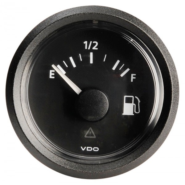 Fuel level gauge 10/180 ohm black - N°1 - comptoirnautique.com 