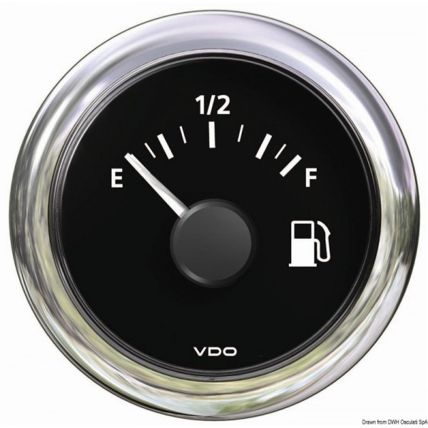 Indicatore livello carburante 10/180 ohm nero - N°2 - comptoirnautique.com