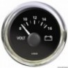 Voltmeter 8/16 V black