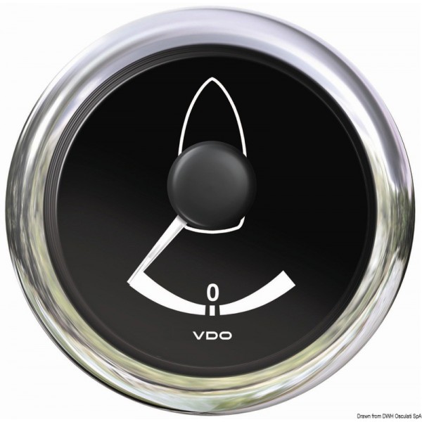 Indicatore angolare a barra nera VDO - N°1 - comptoirnautique.com