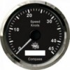 Tachimetro con bussola GPS, nero/lucido - N°1 - comptoirnautique.com