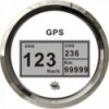 Geschwindigkeitsanzeige Kompass Totalisator GPS blan/polie - N°1 - comptoirnautique.com 