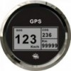 Indicateur vitesse compas totalisat GPS noir/polie  - N°1 - comptoirnautique.com 