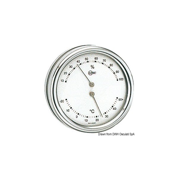 Termoigrometro Barigo Quadrante argento Orion  - N°1 - comptoirnautique.com