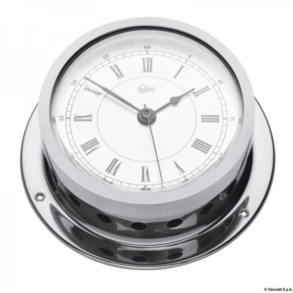 Relógio despertador Barigo Star em latão cromado - N°1 - comptoirnautique.com 