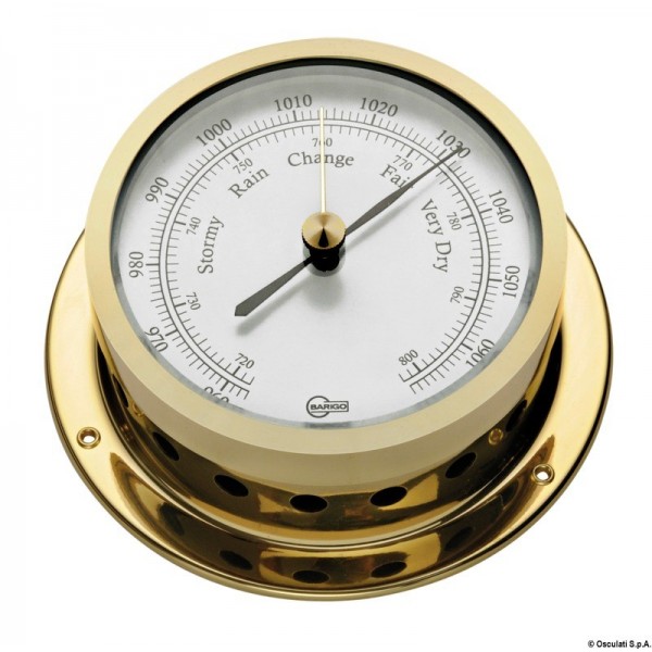 Barometro Barigo Stella in ottone dorato  - N°1 - comptoirnautique.com
