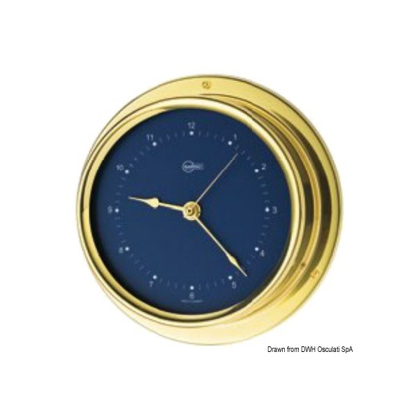 Barigo Regatta blue quartz clock - N°1 - comptoirnautique.com